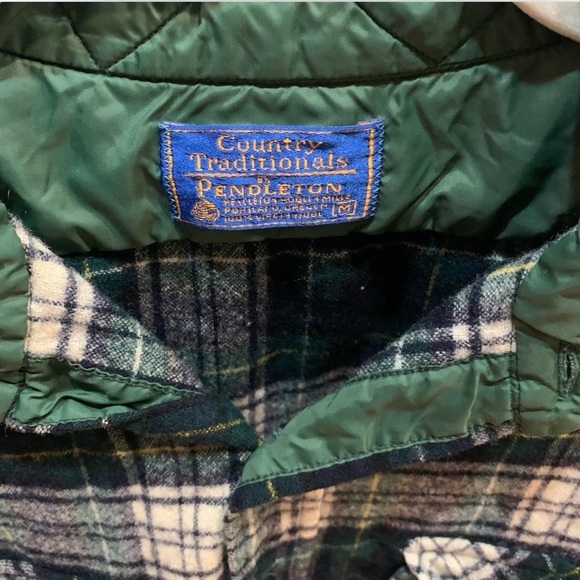 Men’s VTG 1980’s size M Pendleton Outdoorsman Highlander Campbell Tartan Shirt - Picture 4 of 9